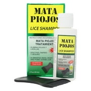 Mata Piojos Lice Treatment Shampoo for Kids and Adults, 2 fl oz.