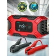 thumbnail image 1 of Mata1-USA Car Battery Charger & Maintainer (12V / 6A), Smart Automobile Trickle Charger & Desulfator, 1 of 8
