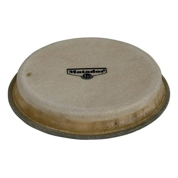 Matador Bongo Head - 7-1/4 Inch Rawhide - Small Mounted Percussion Instrument - Traditional Sound & Quality - For Bongos, Drumming, Music Performance