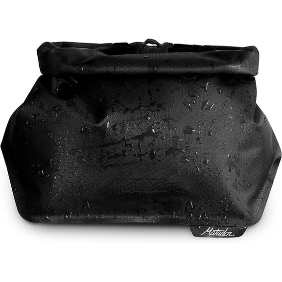 Matador Waterproof Toiletry Case - Leakproof Pouch Bag, Hanging Toiletry Bag with Flat Bottom Design, Travel Pouch for Toiletries, Makeup, Cosmetics, Home Office.