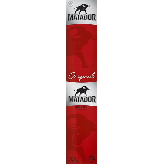 Matador Snack Sticks, Original, 15 Count Box