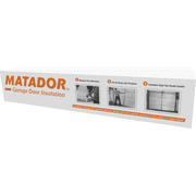 Matador Universal Steel Garage Door Insulation Kit - Pack of 2   Residential Use, Standard Application
