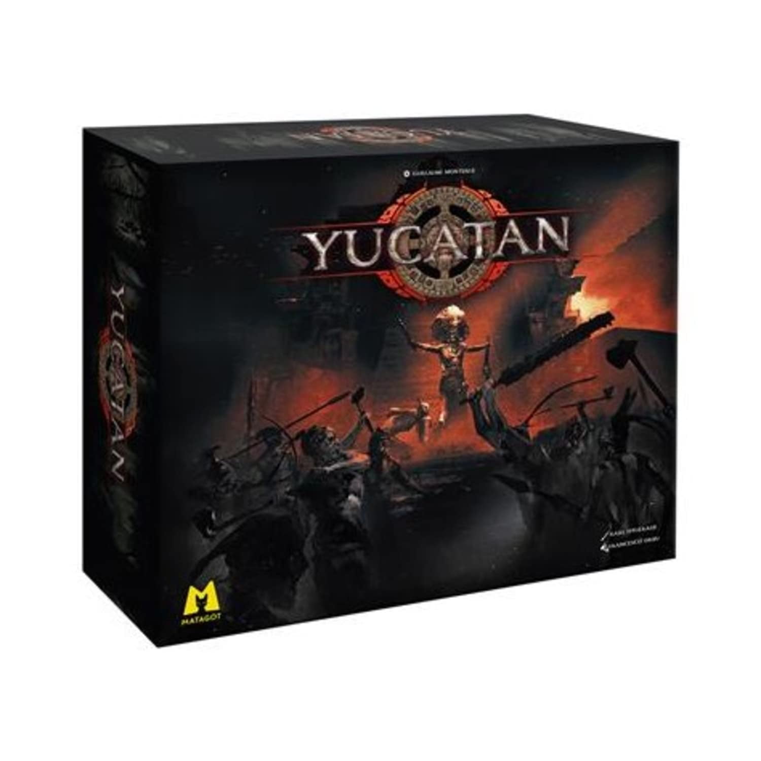 Matagot Yucatan Board Game | Ancient Civilization Fighting Game | Strategy Game | Mythological Wargame for Adults and Teens | Ages 14+ | 2-4 Players | Average Playtime 45-60 Minutes | Made by Matagot Matagot Yucatan Board Game | Ancient Civilization Fighting Game | Strategy Game | Mythological Wargame for Adults and Teens | Ages 14+ | 2-4 Players | Average Playtime 45-60 Minutes | Made by Matagot