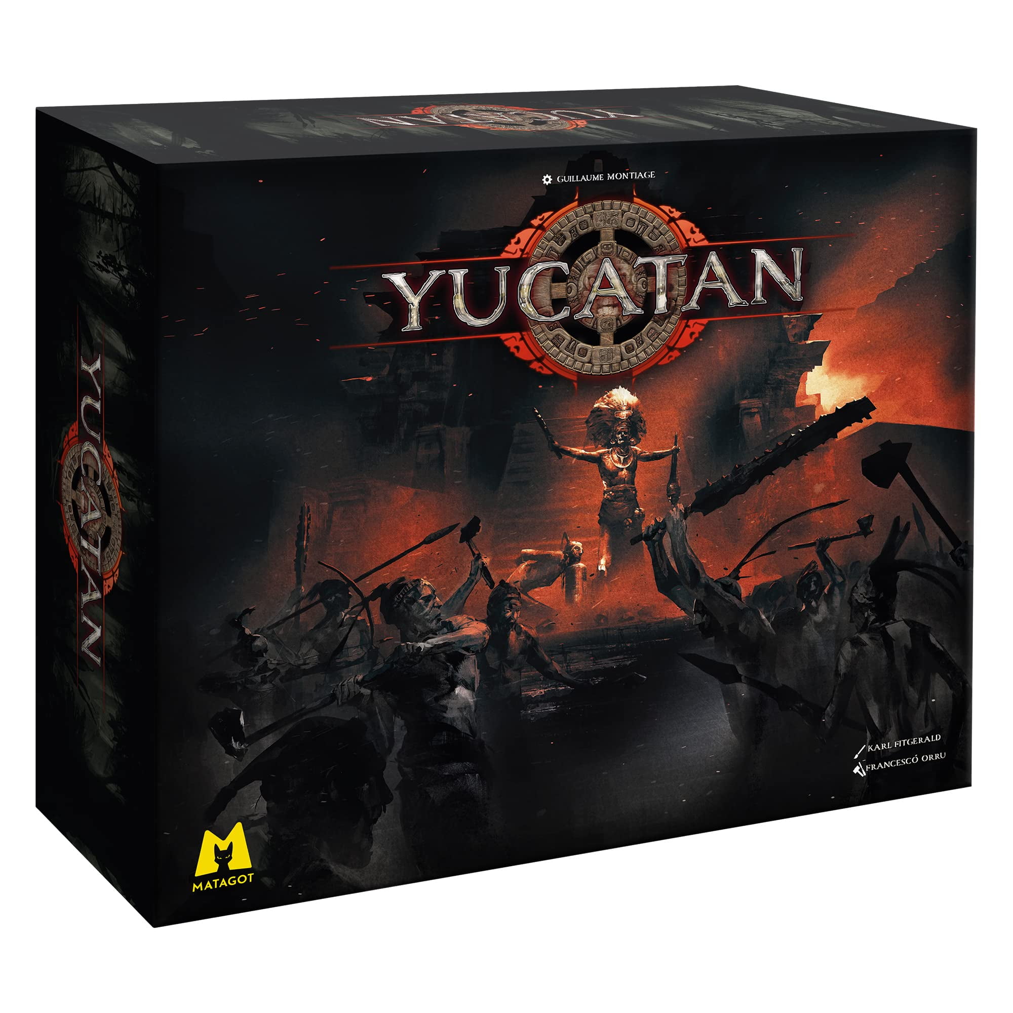 Matagot Yucatan Board Game | Ancient Civilization Fighting Game | Strategy Game | Mythological Wargame for Adults and Teens | Ages 14+ | 2-4 Players | Average Playtime 45-60 Minutes | Made by Matagot Matagot Yucatan Board Game | Ancient Civilization Fighting Game | Strategy Game | Mythological Wargame for Adults and Teens | Ages 14+ | 2-4 Players | Average Playtime 45-60 Minutes | Made by Matagot