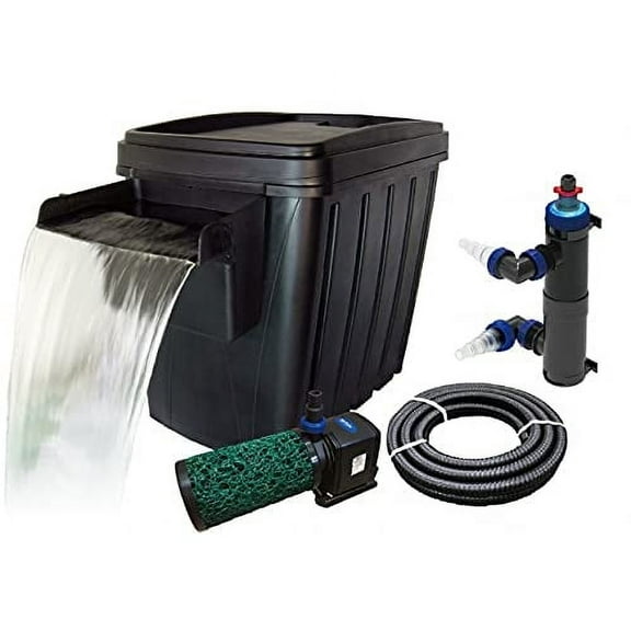 Matala Biosteps II Premium UV Clarifier Automotive-Grade Plastic Pond Filter, 20" x 15" x 23"