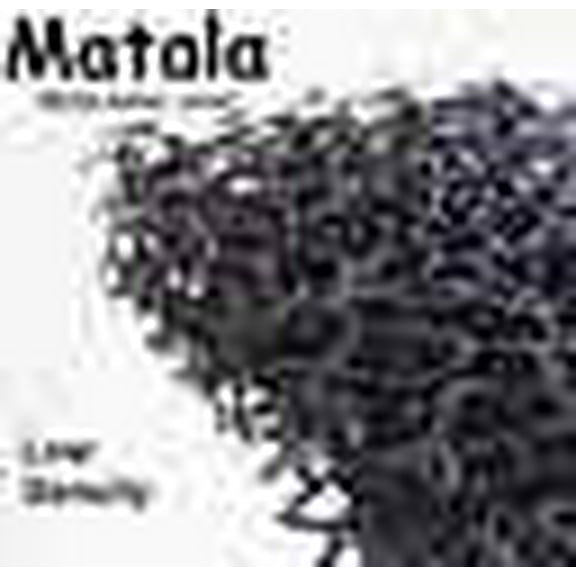 Matala Sheet Black Pond Filter Mat - 14"x24" - Low Density Media -water garden