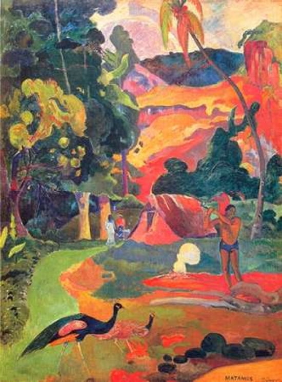 Matamoe Canvas Art - Paul Gauguin (18 x 24)