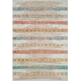 thumbnail image 1 of Matamoros Orange Modern Polyester Area Rugs for Living Room Washable Rugs Boho Moroccan Area Rug Soft Geometric Bohemian Distressed Indoor Rug for Bedroom Dining Room Office Foldable Nonslip Rug, 1 of 9