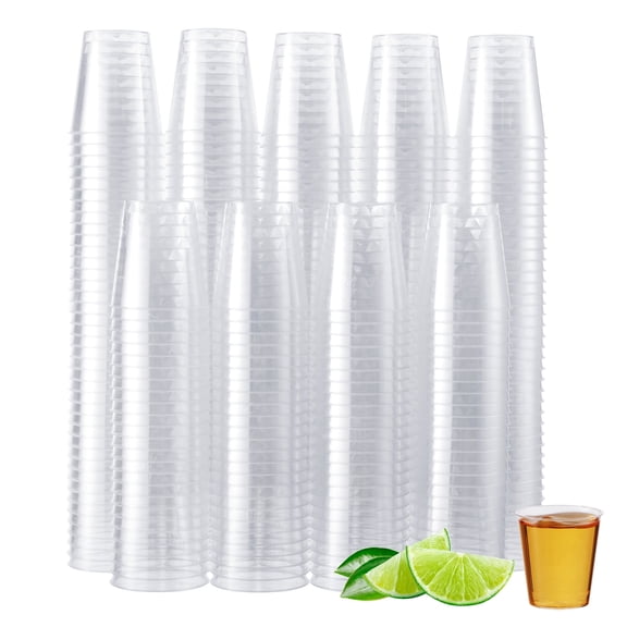 Matana 1 oz Plastic Holidays Shot Glasses Set of 300