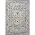 thumbnail image 1 of Matana Bohemian Space Dyed Area Rug, Ivory/Gold/Blue, 8ft x 10ft Area Rug, 1 of 7