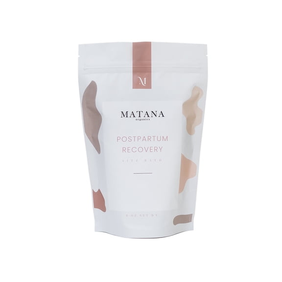 Matana Herbal Sitz Bath Soak - Postpartum and Hemorrhoid Care, Soothing Relief, 100% Natural Dead Sea Salt