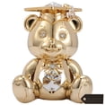 thumbnail image 1 of Matashi 24K Gold Plated Graduation Bear with Crystals Home Decorative Showpiece Gift for Christmas Birthday Mother's Day Anniversary New Year Living Room Bedroom Decor, 1 of 7