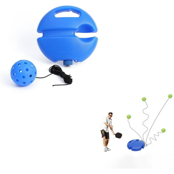 Match Buddy Pickleball Trainer, Tennis Trainer, Pickleball Practice Rebounder with String, Pickleball Training Tool for Exercise Sport