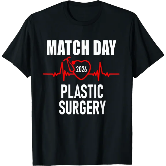 Match Day 2026 Plastic Surgery Doctor Residency T-Shirt