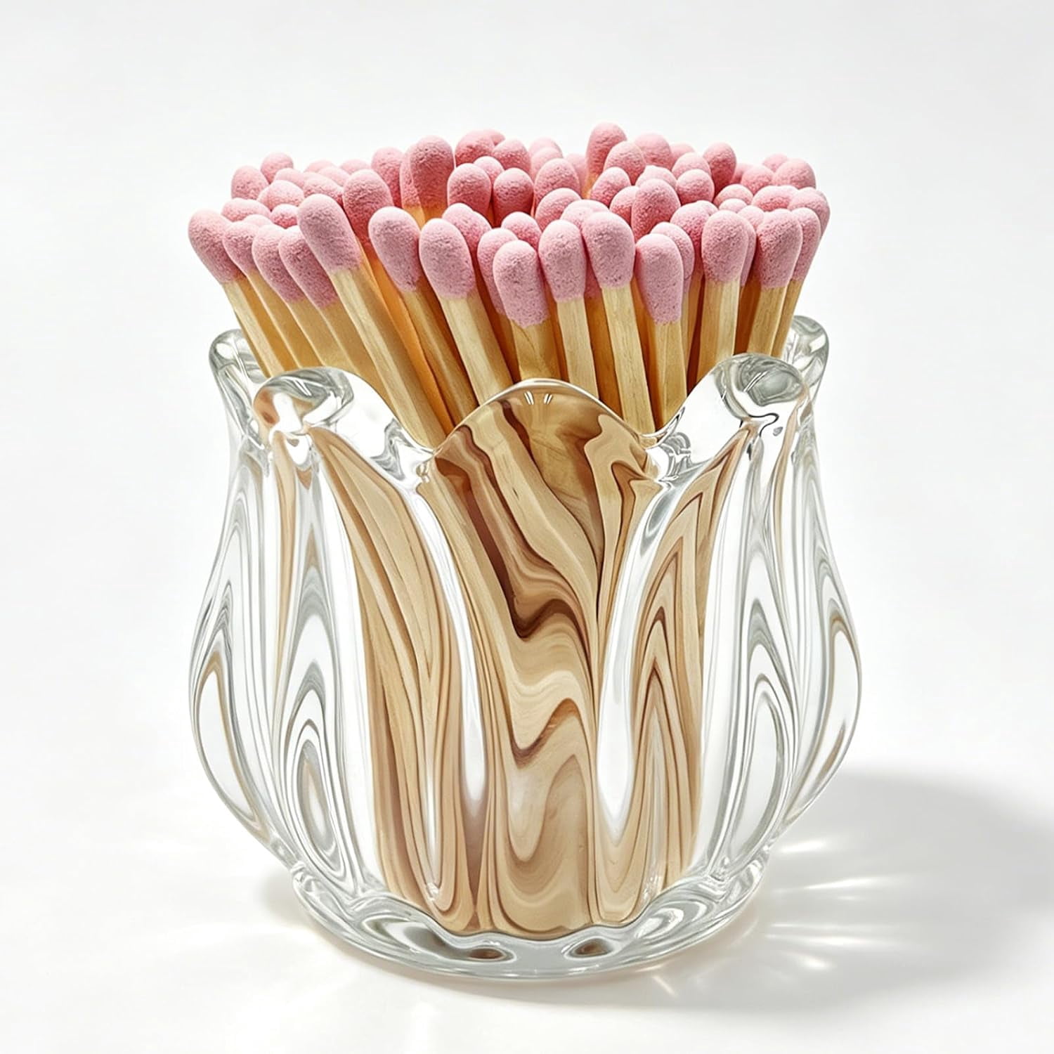 Match Holder with Striker x 4 Match Box Match Jar for Candles | Cute ...