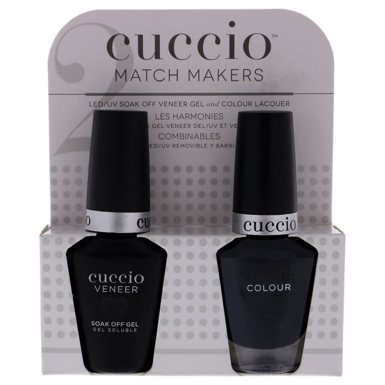 Cuccio Nagellack „2 Am In Hollywood“ – Traditional Black, 3-fach Pigmentiert, Vegan