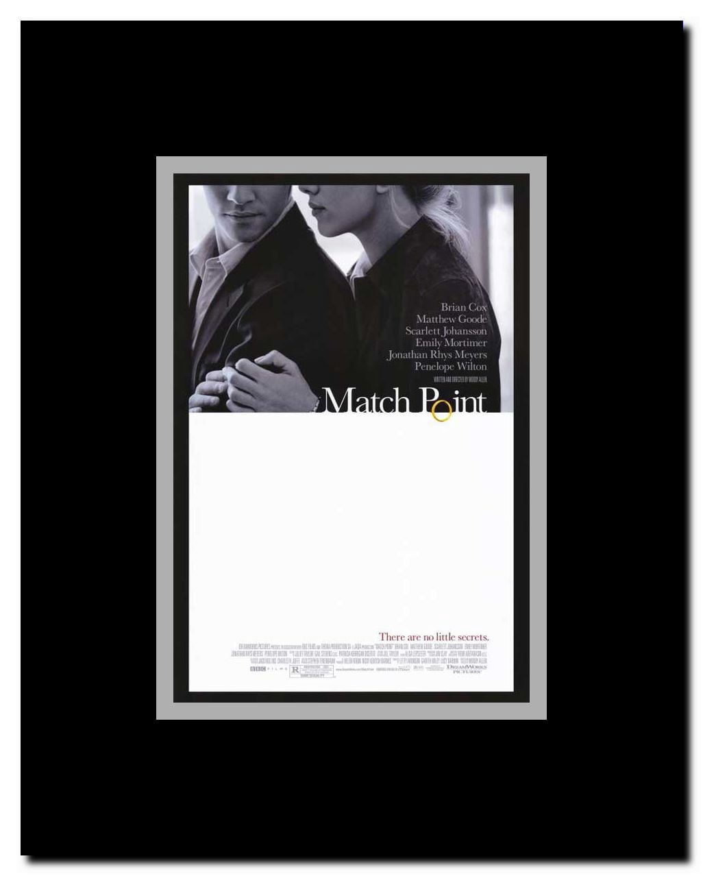Match Point Framed Movie Poster