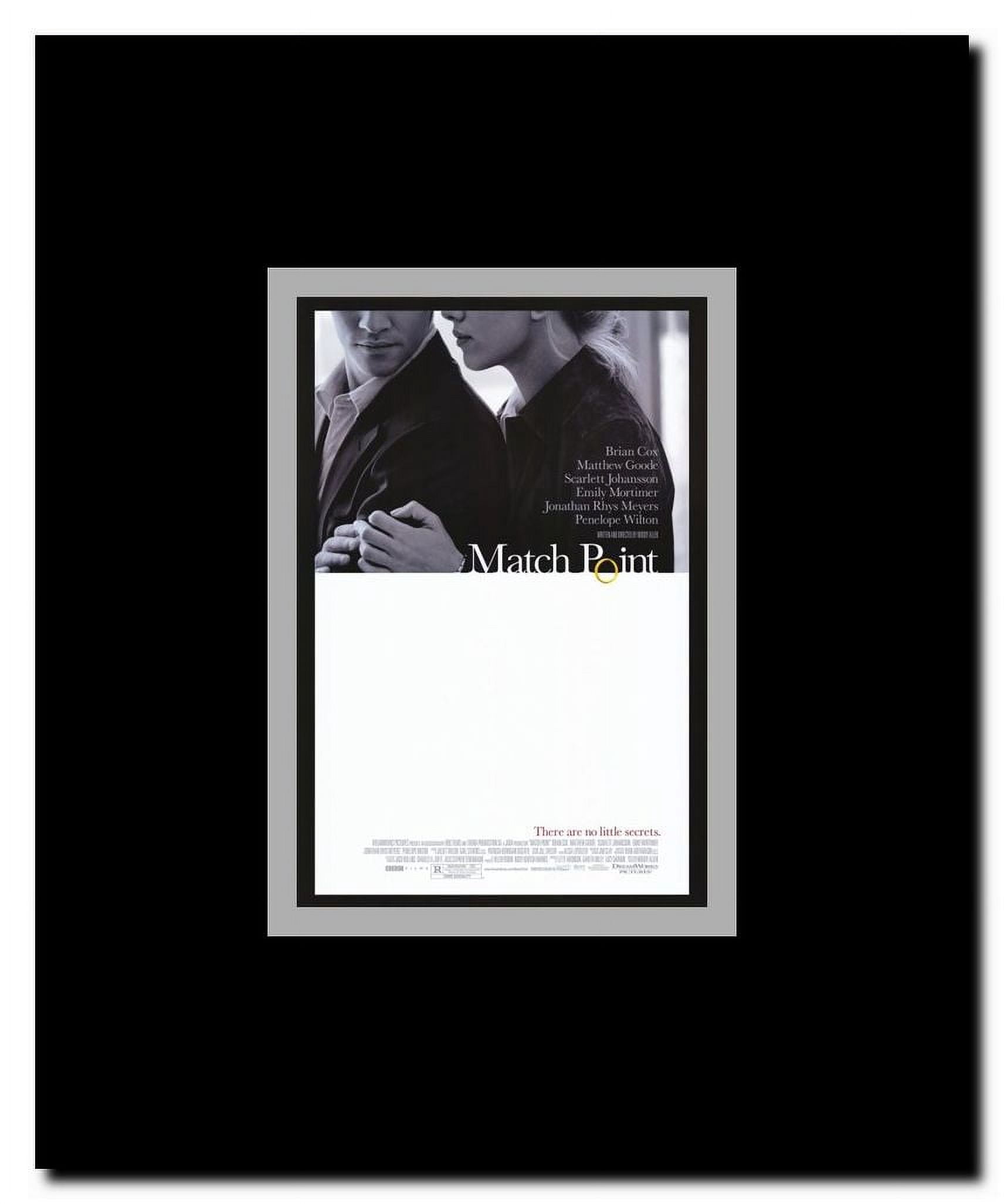 Match Point Framed Movie Poster