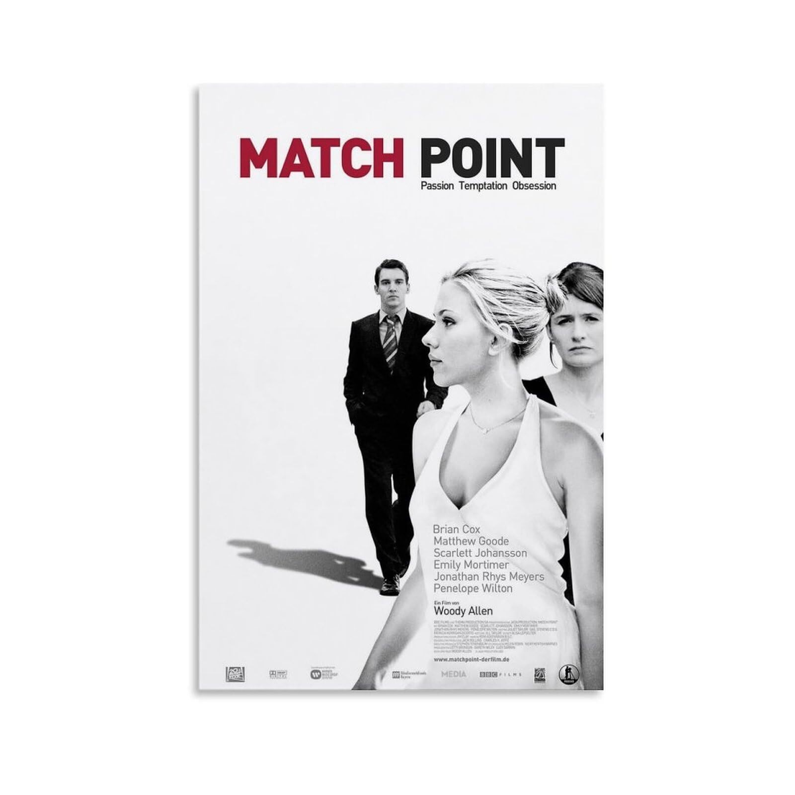Match Point Movie Poster Print Photo Art Painting Canvas Poster Home ...