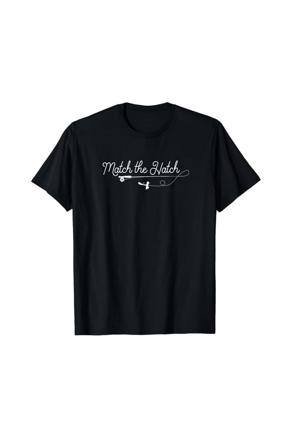 Match The Hatch Fly Fishing T-Shirt Trout River Angler Apparel Co.