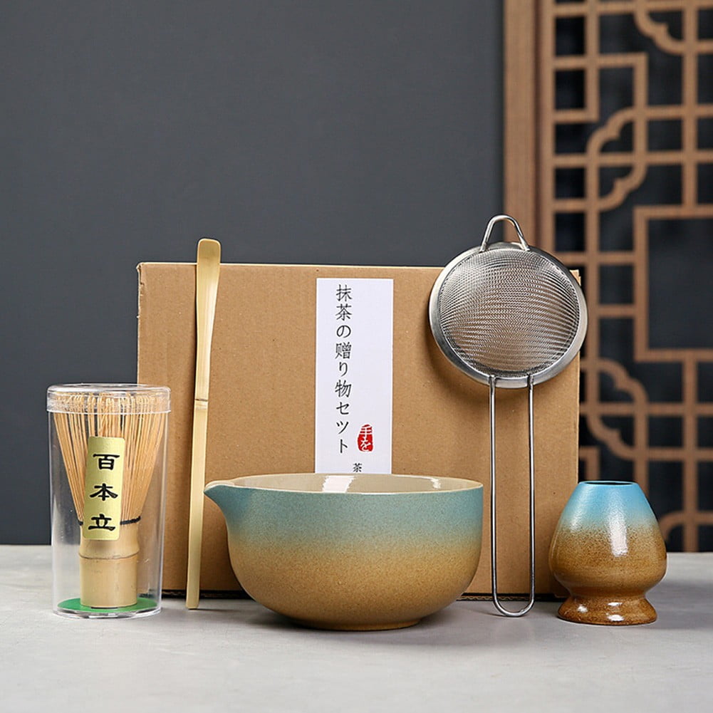 Matcha Bowl Set Tea Whisk & Tools For Japanese Style Home Tea Making ...