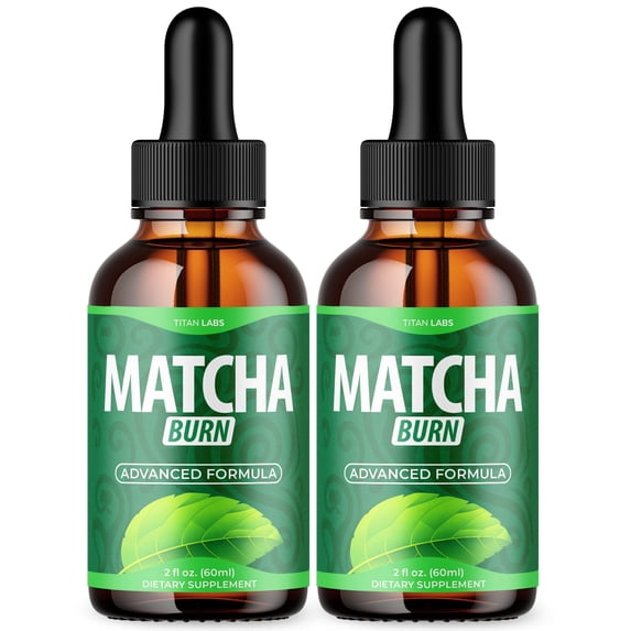Matcha Burn Advanced Formula Drops to Support Active Lifestyle MatchaBurn 60 Servings
