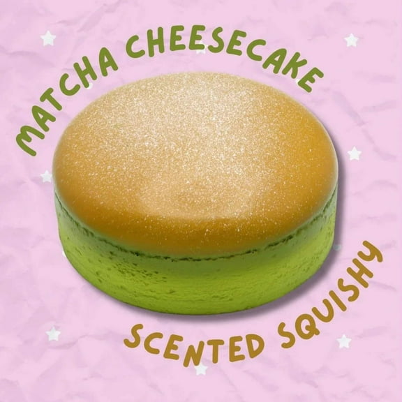 Matcha Cheesecake Jumbo Scented Squishy