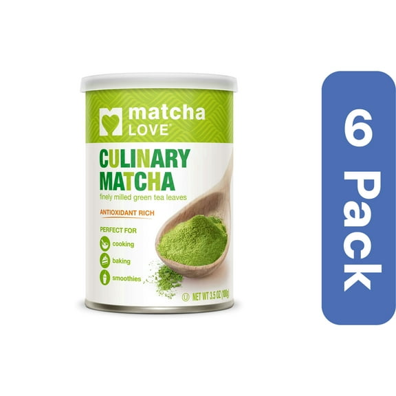 Matcha Culinary Powder 100g 3.5 oz (Pack Of 6)