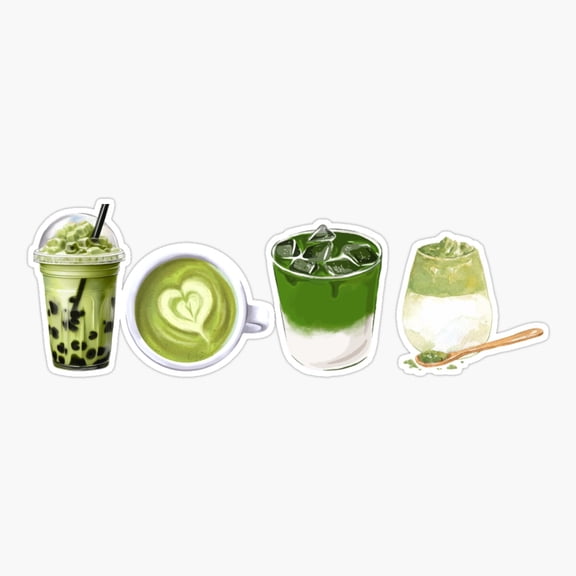 Matcha Er, Phone Decal Water Bottle Stickers Car Decals, Funny Birthday Gift