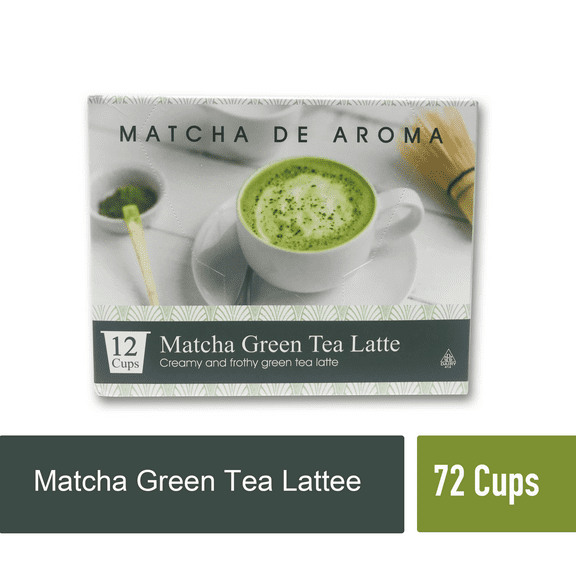 Matcha Green Tea Latte, 6/12 Single Serve Cups