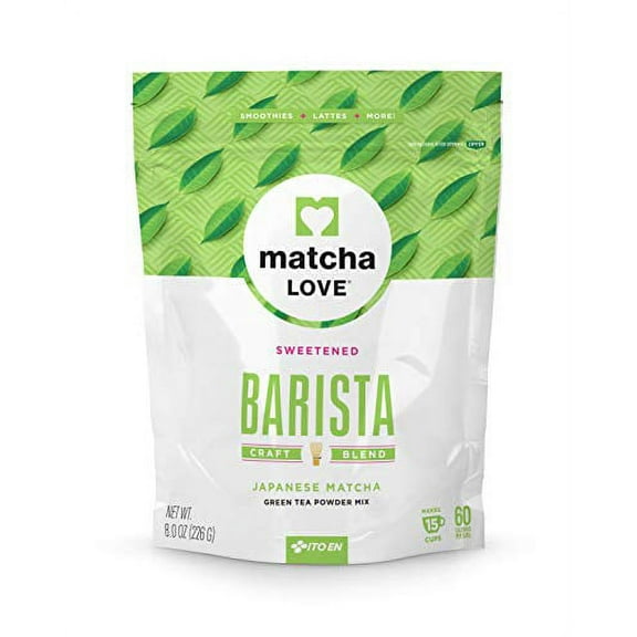 Matcha Love Green Tea .. .. Powder Packet, Sweetened, .. 8 .. Ounce