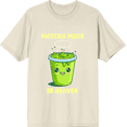 thumbnail image 1 of Matcha Made In Heaven Matcha Drink Adult Natural Crew Neck Short Sleeve Tee-Medium, 1 of 2