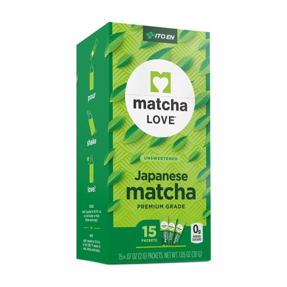 Matcha Matcha Unsweetened Single Serve 1.05 Oz - Pack Of 6
