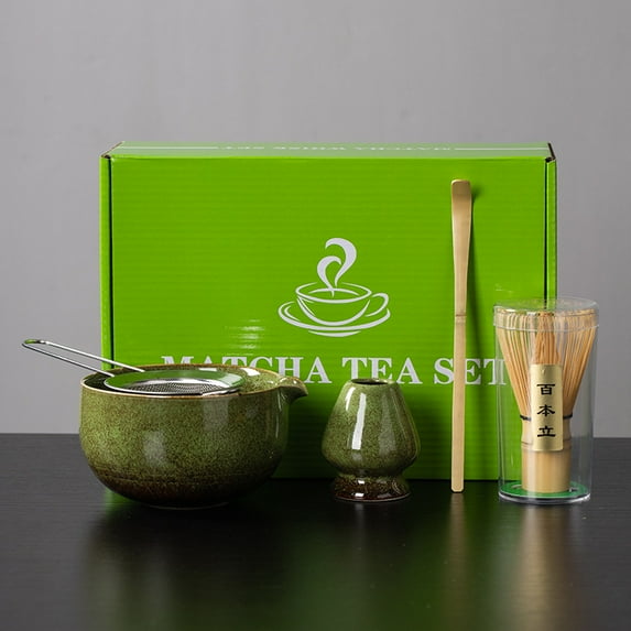 Matcha Tea Set, Matcha Bowl and Whisk set, Matcha Starter Kit, Matcha ...