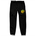thumbnail image 1 of Matcha Teacup Green Is The New Black Men's Black Jogger Pants-Medium, 1 of 2