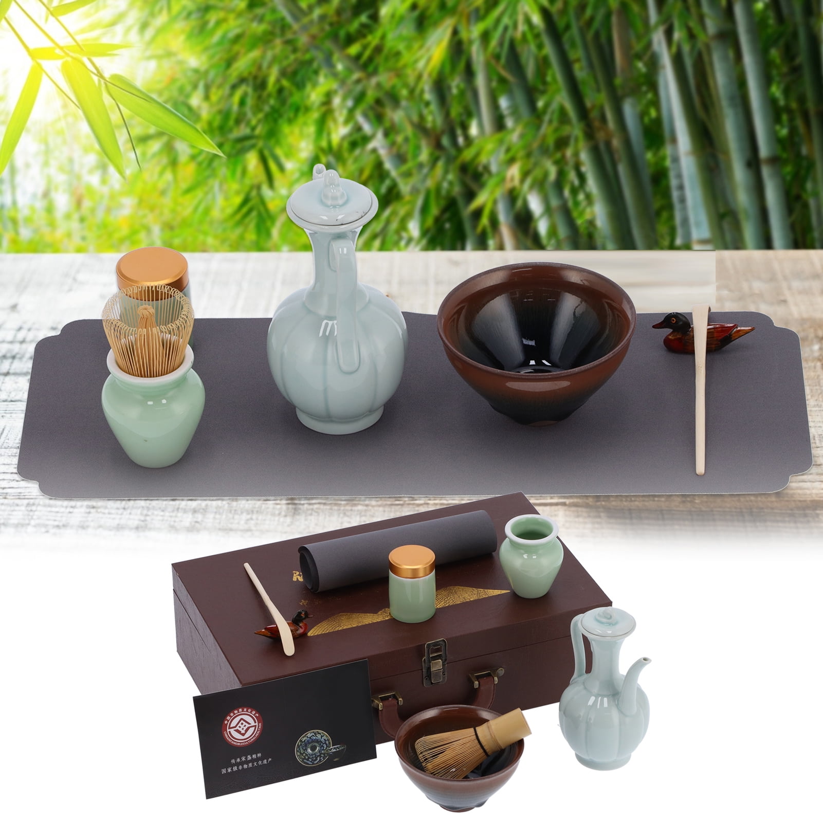Matcha Tool Tea Ceremony Kit Tea Set Tea Whisk Matcha Tea Tool Set