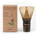 thumbnail image 1 of Matcha Whisk, 100-Prong Purple Bamboo Matcha Whisk (Chasen), Handcrafted Japanese Tea Whisk, Easy for Beginners, 1 of 2