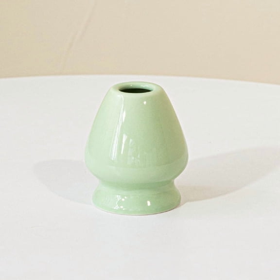 Matcha Whisk Holder – Ceramic Chasen Stand for Bamboo Matcha Whisk, Japanese Tea Set Accessory