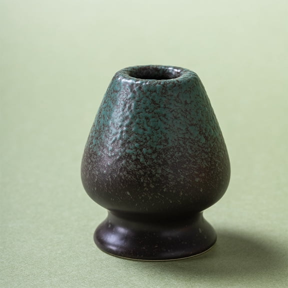 Matcha Whisk Holder – Ceramic Chasen Stand for Bamboo Matcha Whisk, Japanese Tea Set Accessory