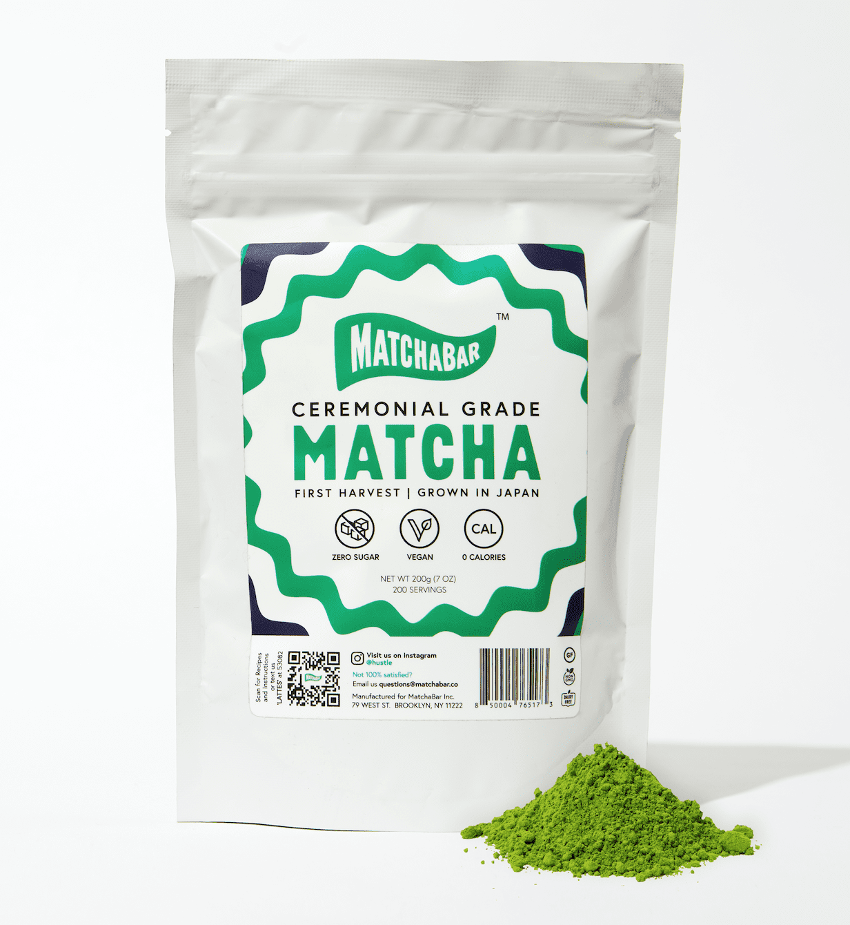  MatchaBar Ceremonial Grade Matcha Green Tea (30g) + Electric  Matcha Whisk Bundle : Grocery & Gourmet Food