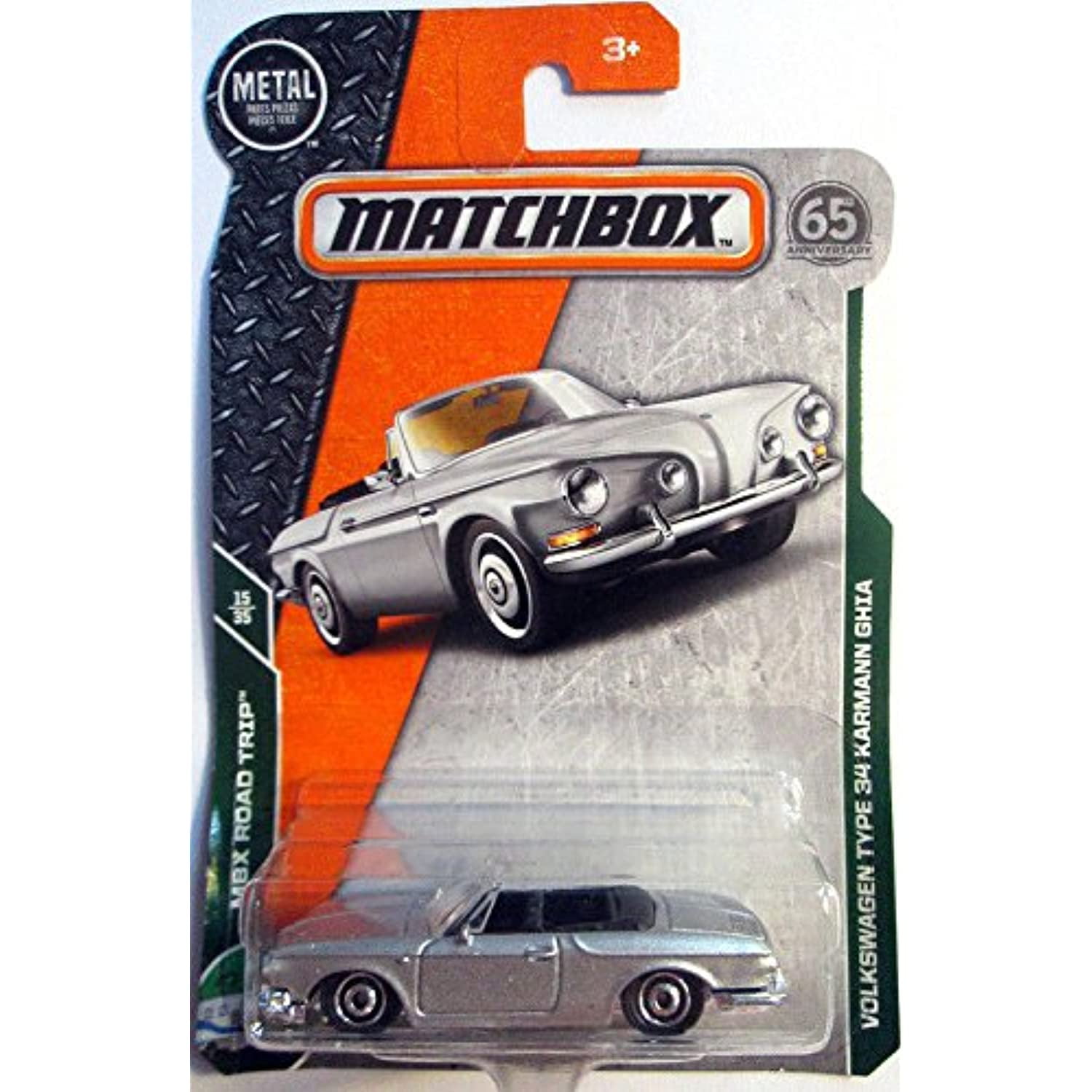 Matchbox 1:64 Scale Die-Cast MBX Road Trip - Volkswagen Type 34