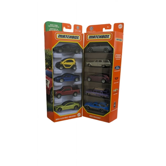 Matchbox 10 pack MBX Wagons & MBX Electric Drivers