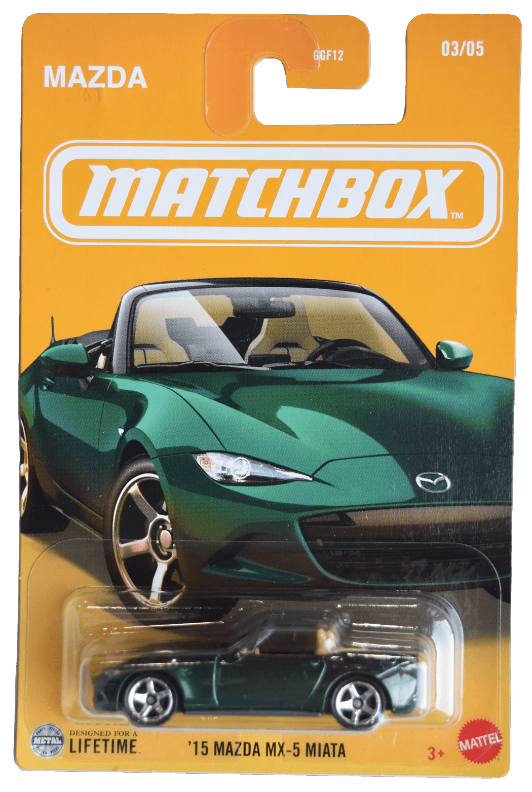ミニカー michmach Matchbox '15 Mazda MX-5 Miata [green] 3/5 - Walmart.com