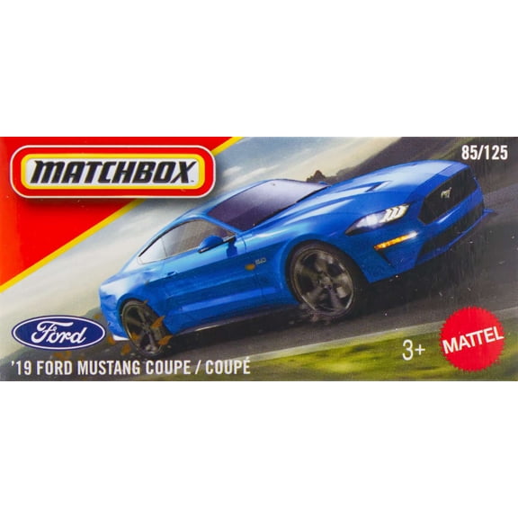 Matchbox '19 Ford Mustang Coupe Diecast Car [Boxed]
