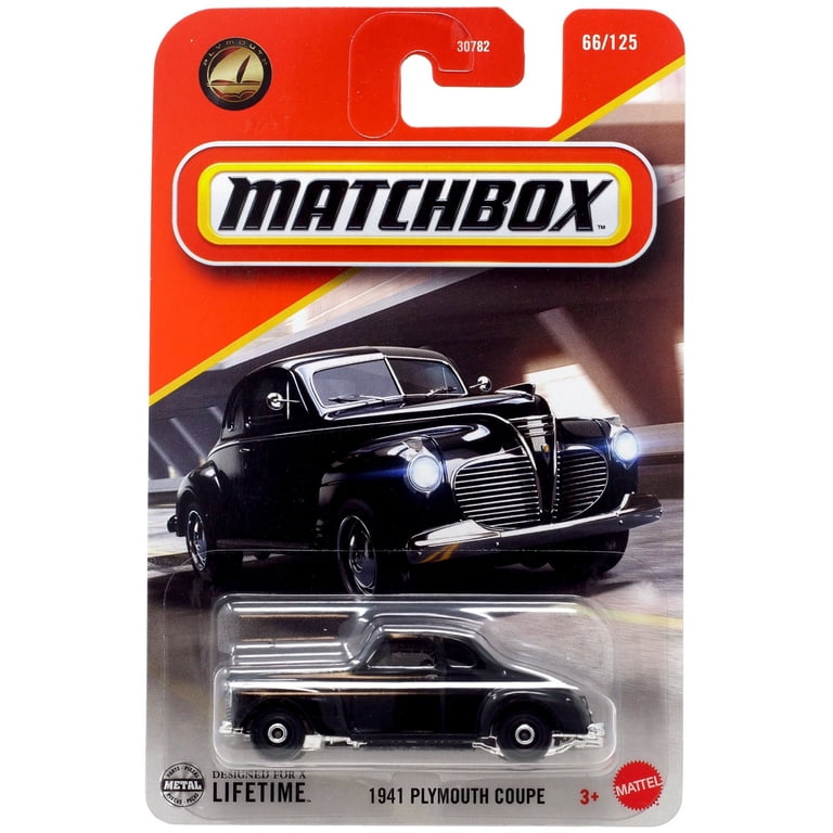 Matchbox 1941 Plymouth Coupe Diecast Car (Black) - Walmart.com