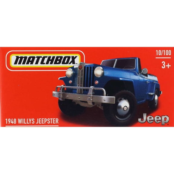 Matchbox 1948 Willys Jeepster Diecast Car (Boxed)