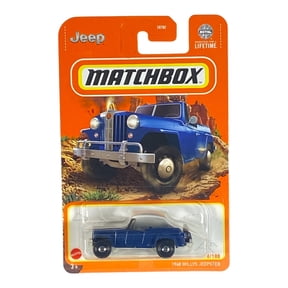 Blue Matchbox 1948 Willys Jeepster | Matchbox Series 10/100