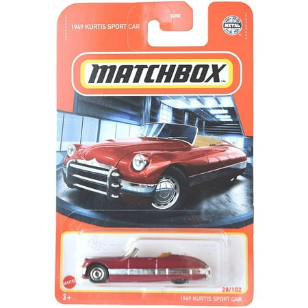 Matchbox 1949 Kurtis Sport Car 28/102 Red 1:64 Scale Toy Vehicle