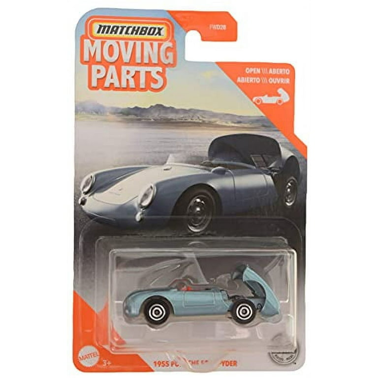Amazon.com: Matchbox 1955 Porsche 550 Spyder, Moving Parts