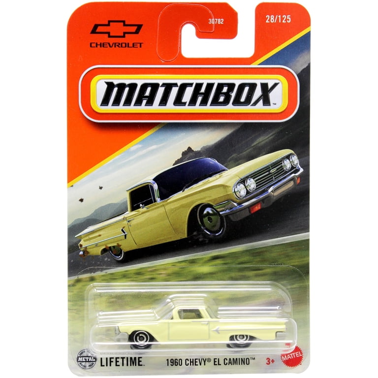 Matchbox 1960 Chevy El Camino Diecast Car (Yellow) - Walmart.com
